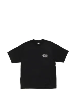 Stüssy Osaka Graphic T-shirt | Black | FARFETCH AZ