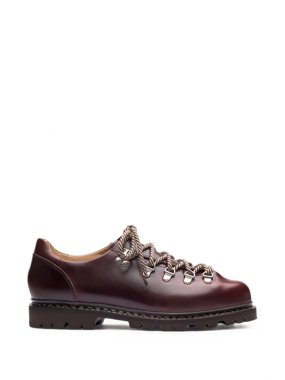 Paraboot Clusaz leather derby shoes - Marrone