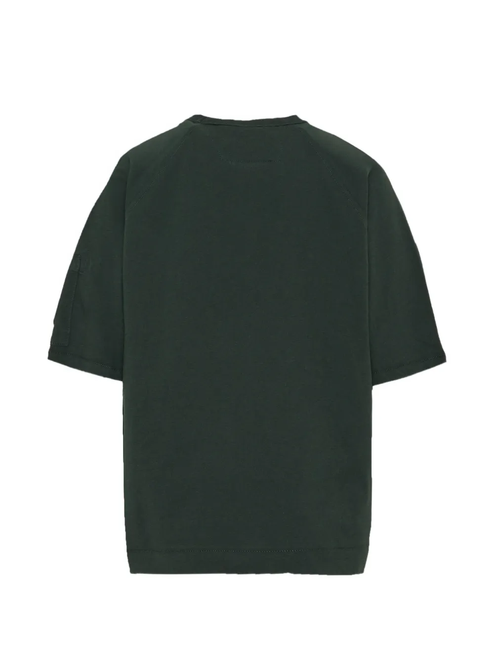 C.P. Company Kids Lens-detail raglan-sleeve T-shirt Groen