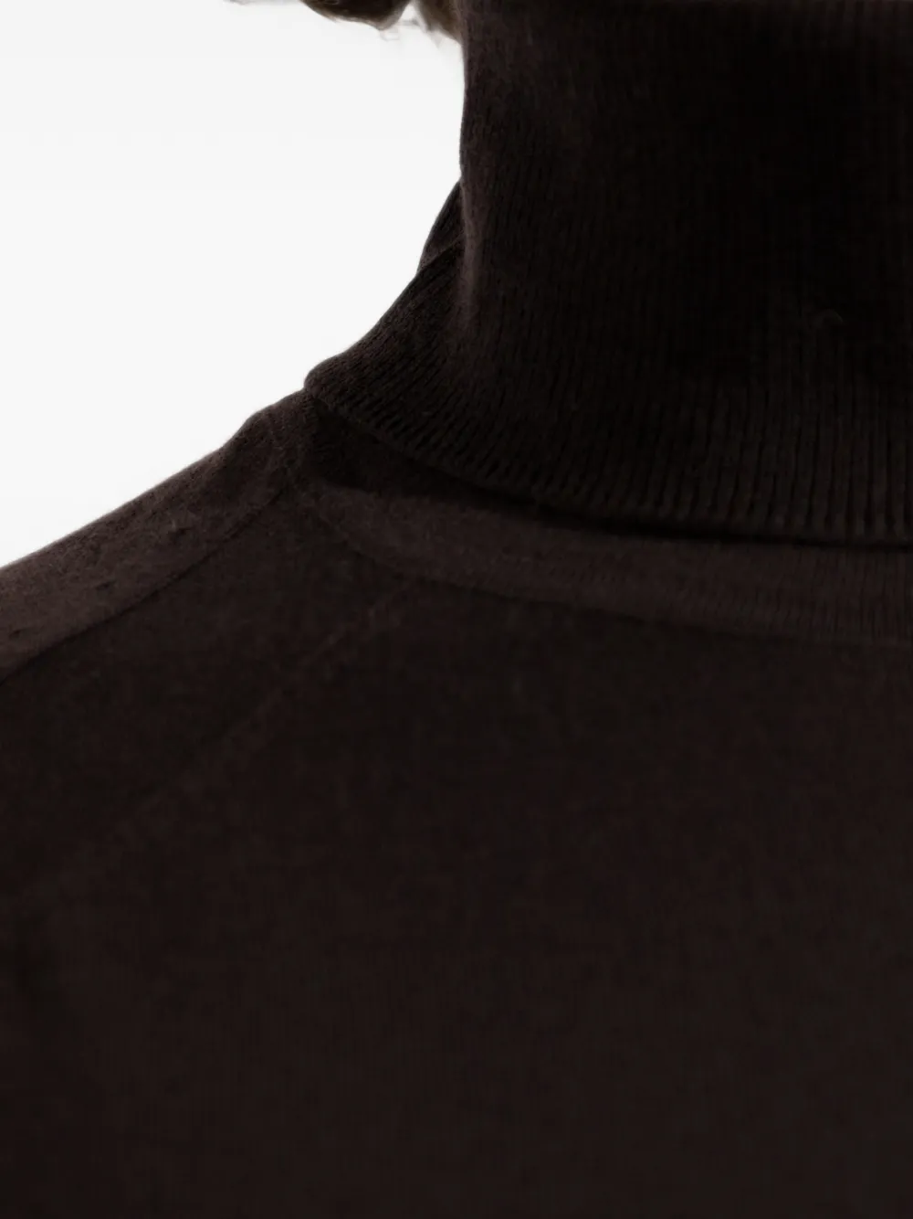 BOGNER Gordon Roll-neck Sweater in Brown, view 5
