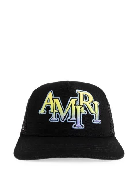 AMIRI KIDS logo-embroidered mesh-panel baseball cap