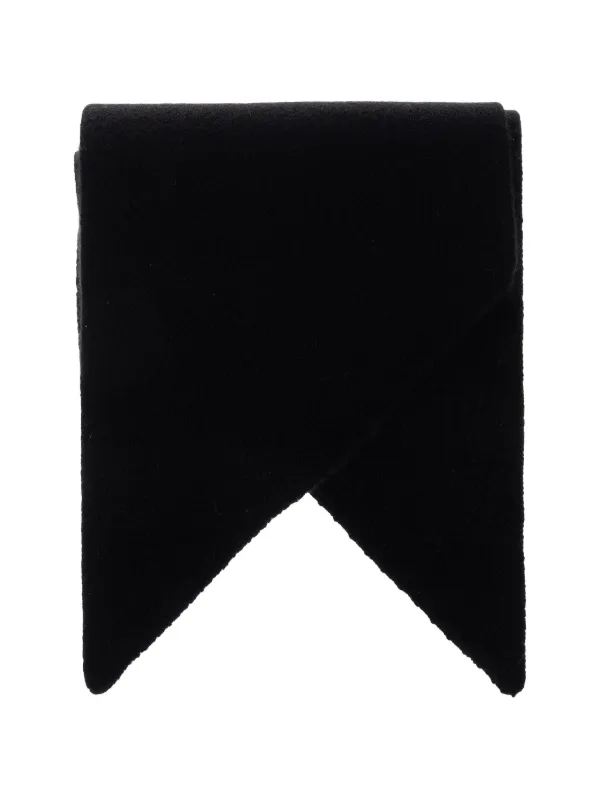 Studio Nicholson Noack Wool-cashmere Scarf in Black