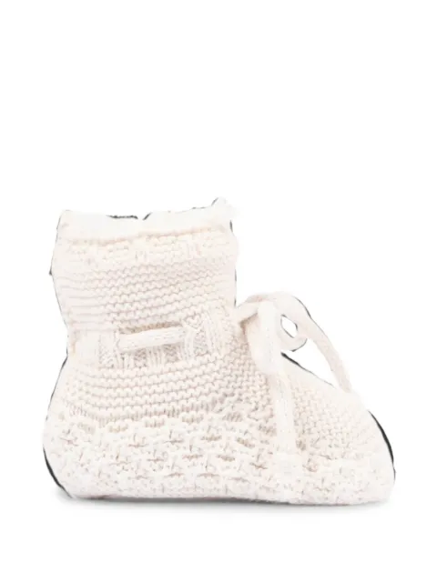 Martin Aranda knit-detail booties