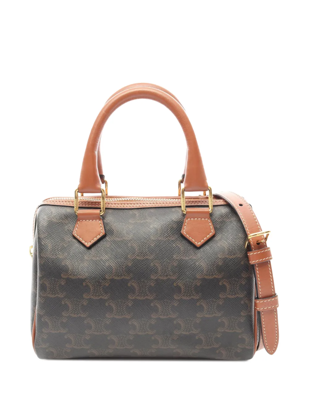 Celine Pre-Owned petit sac boston Triomphe (2000-2026) - Noir Celine Pre-Owned petit sac boston Triomphe (2000-2026) - Noir