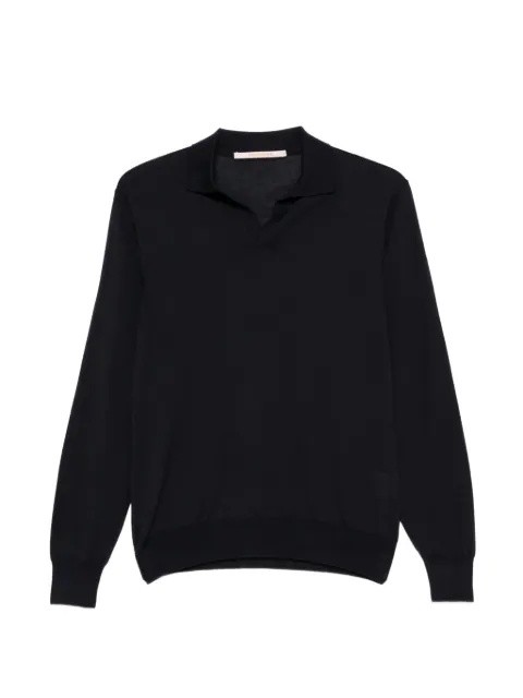 HINDUSTRIE wool polo-collar sweater