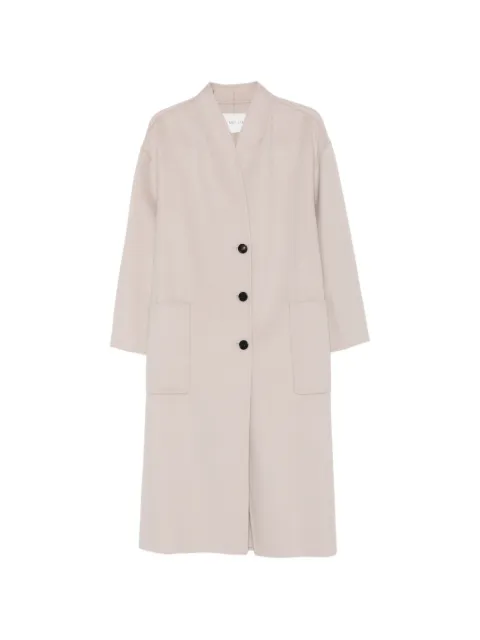MeimeiJ button-fastening wool coat