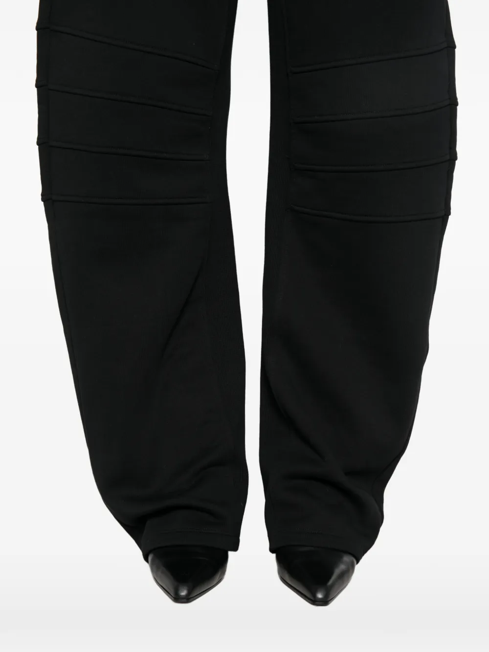 Just Cavalli drawstring panelled track pants Zwart