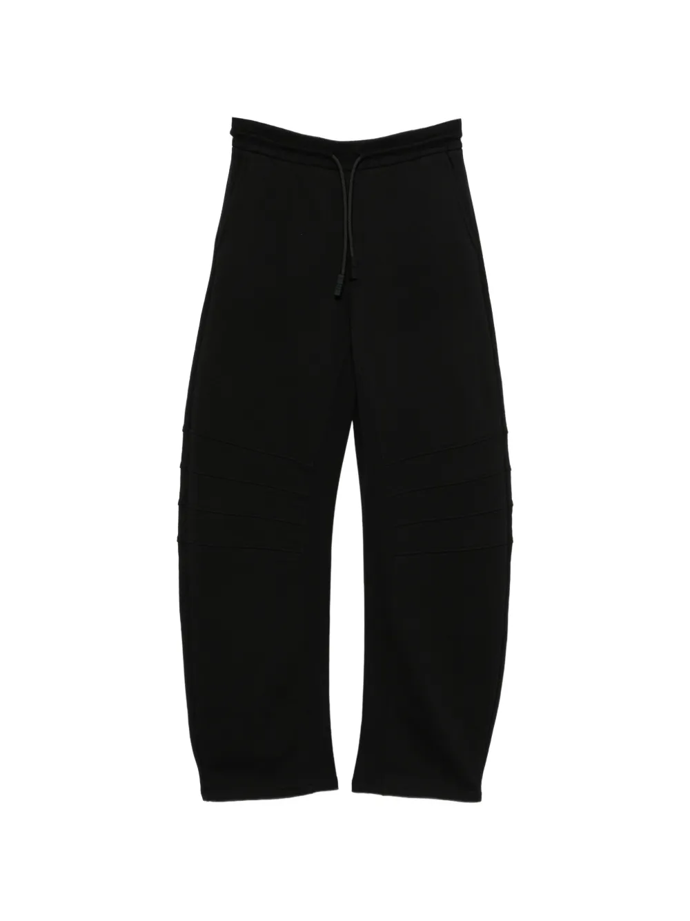 Just Cavalli drawstring panelled track pants Zwart