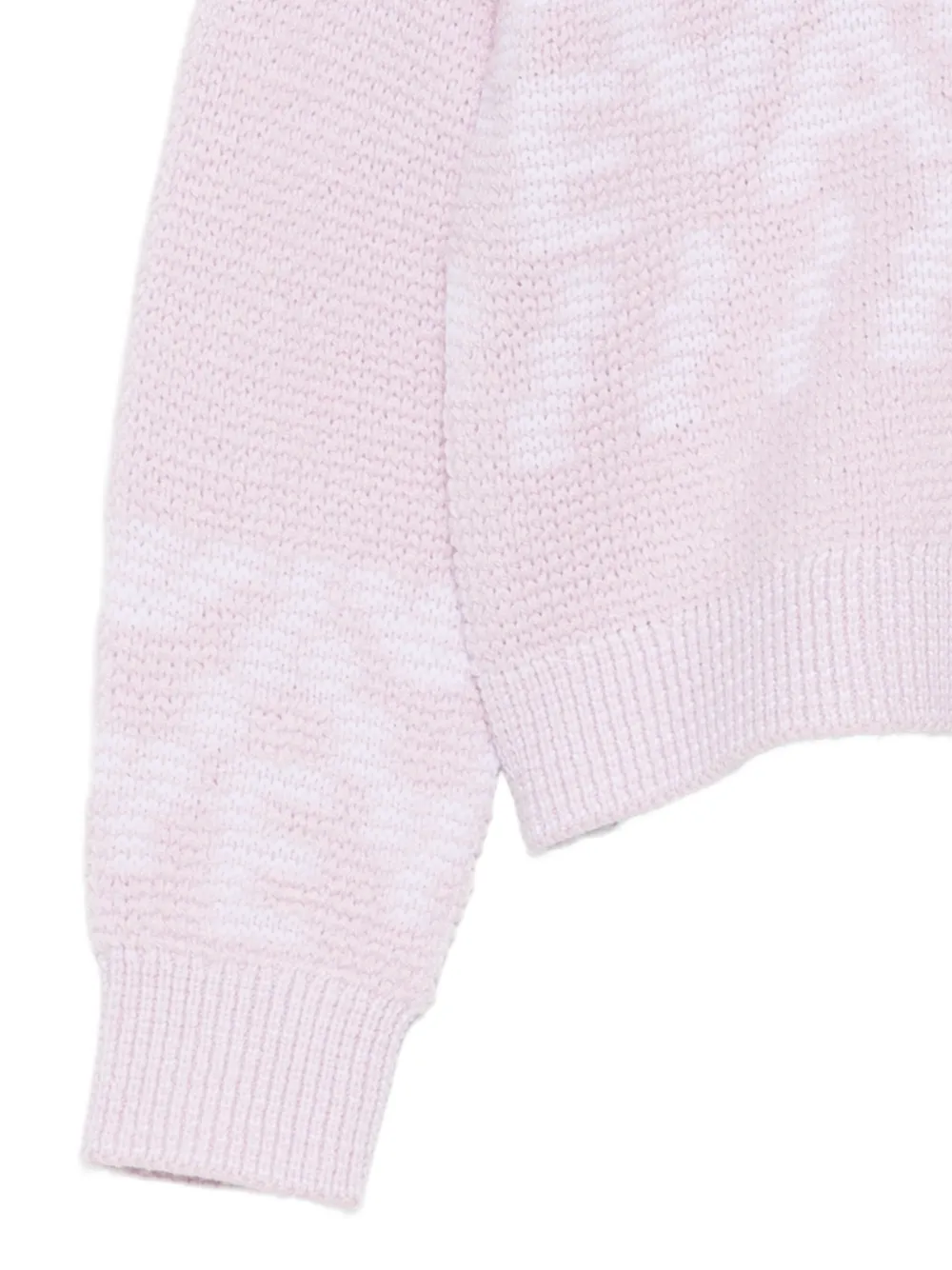 Emporio Armani Kids V-neck cardigan Roze