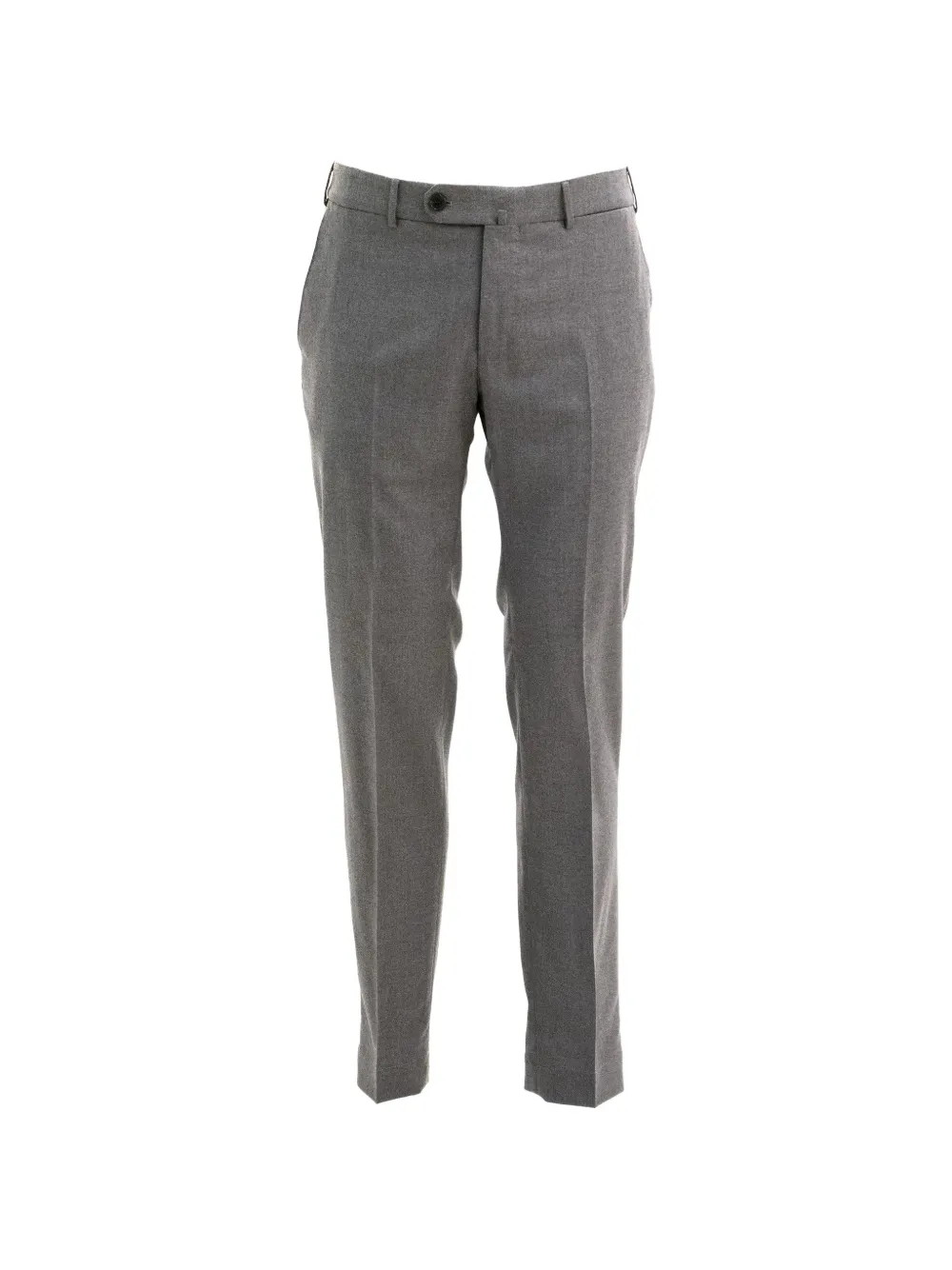 Incotex pressed-crease tailored trousers - Gris