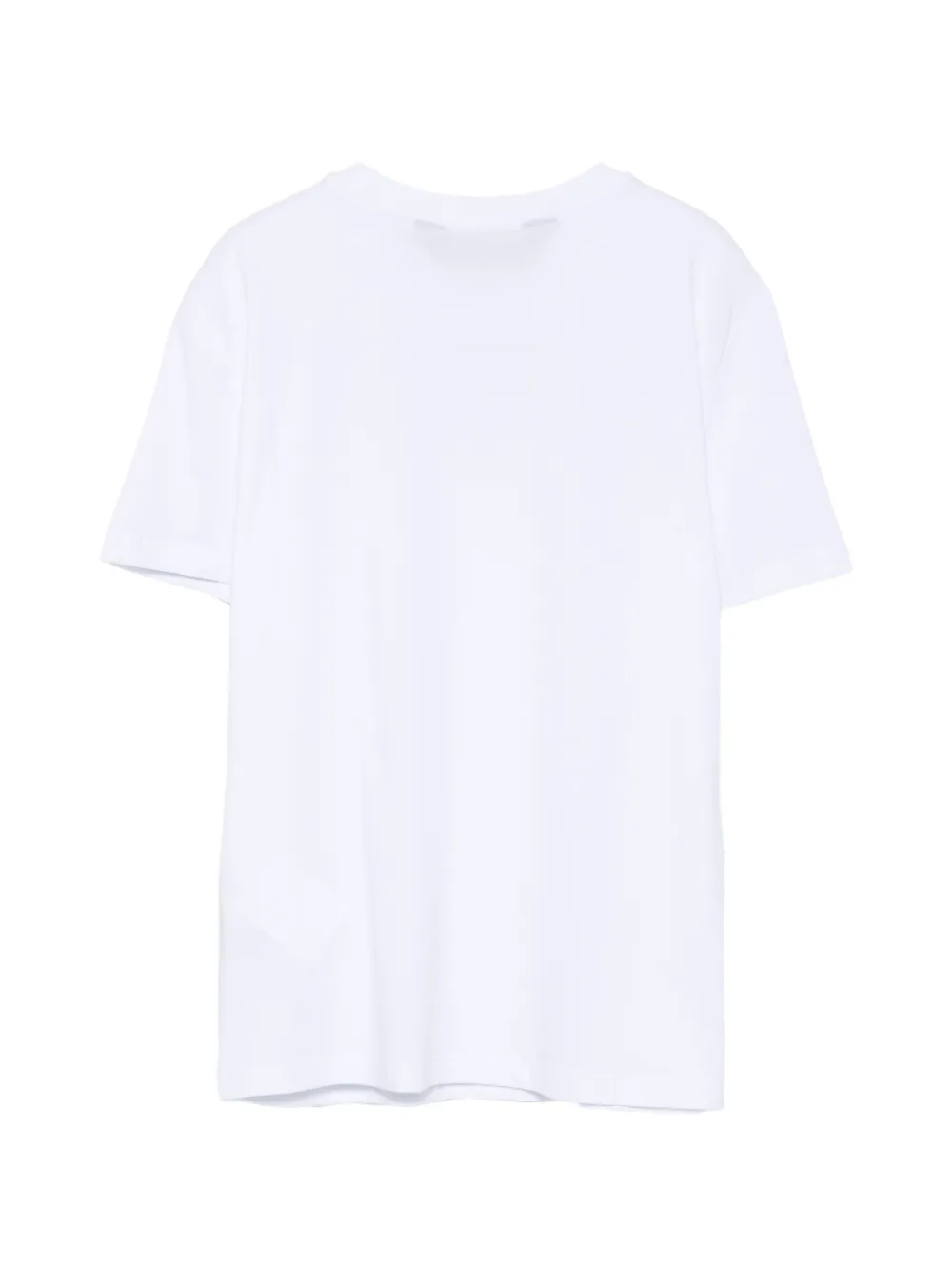 Just Cavalli sequin-logo T-shirt Wit