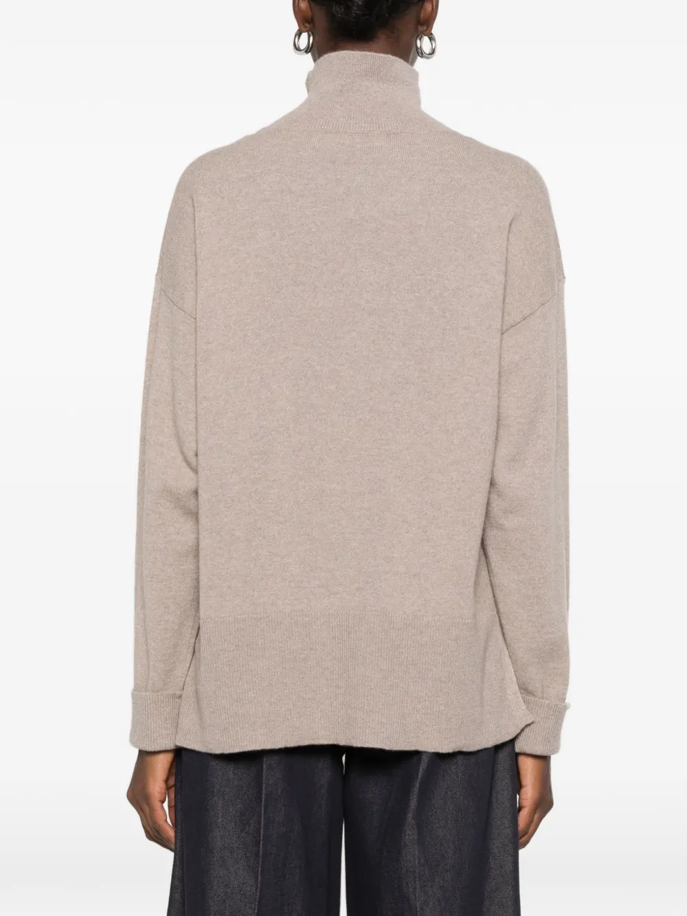 PT Torino high-neck sweater Beige