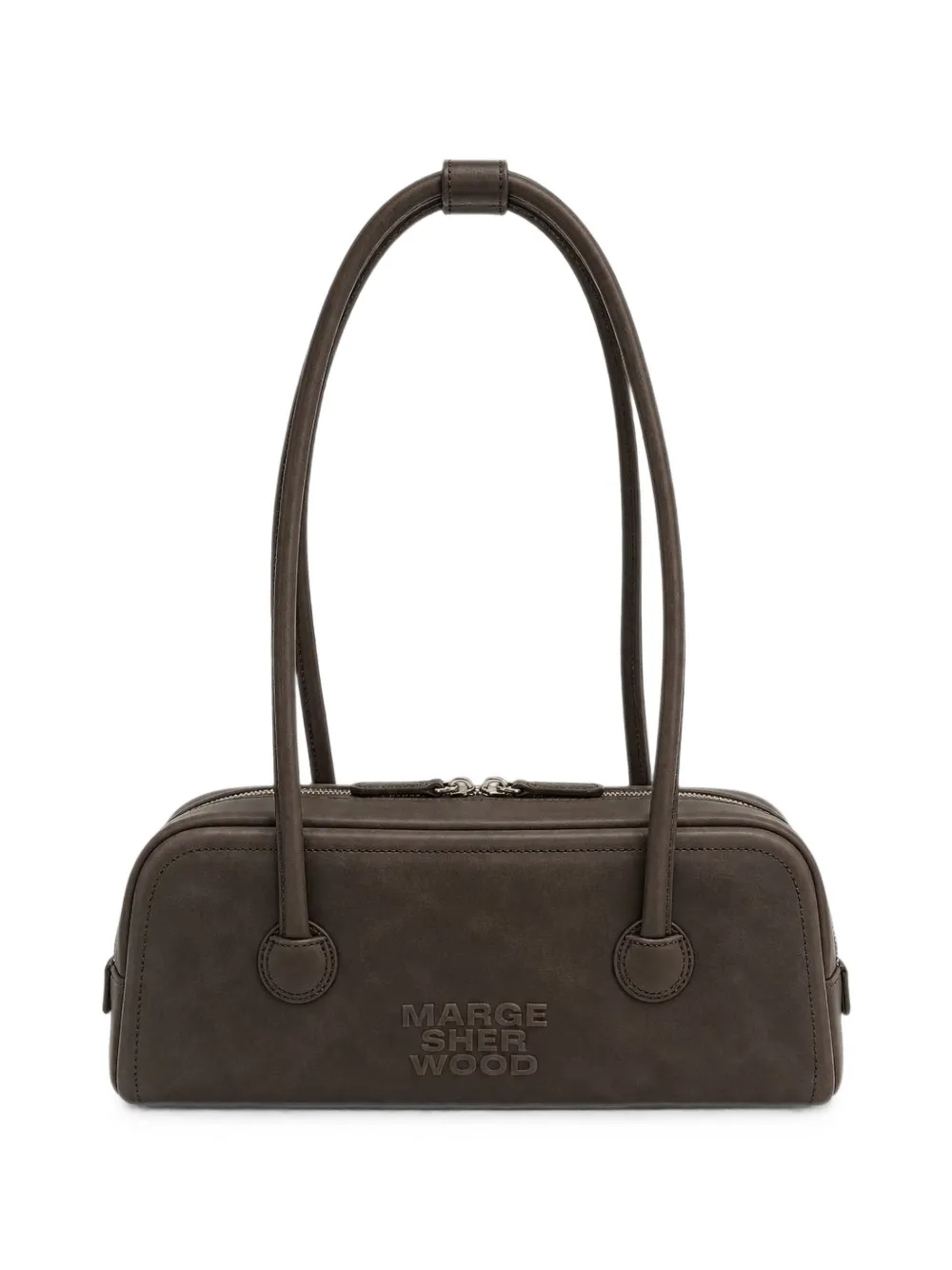 Marge Sherwood Soft Boston EW shoulder bag - Marrone