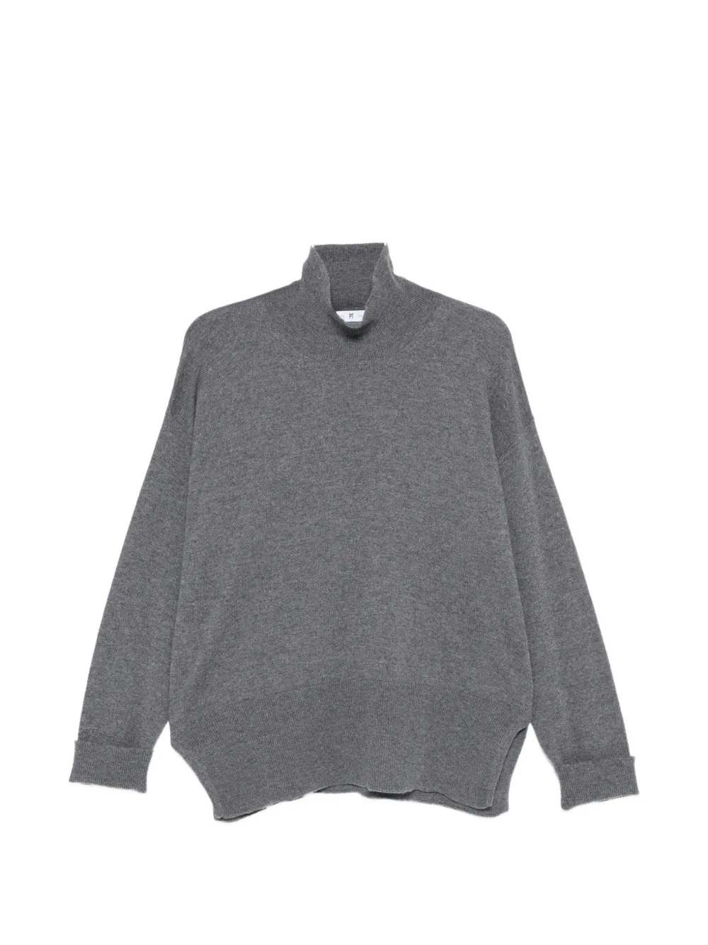 PT Torino high-neck drop-shoulder sweater - Gris