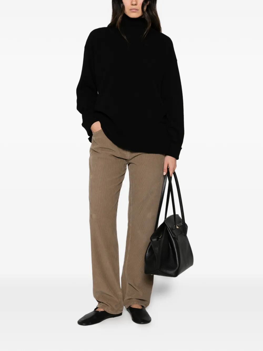 PT Torino Marina high-neck sweater - Noir