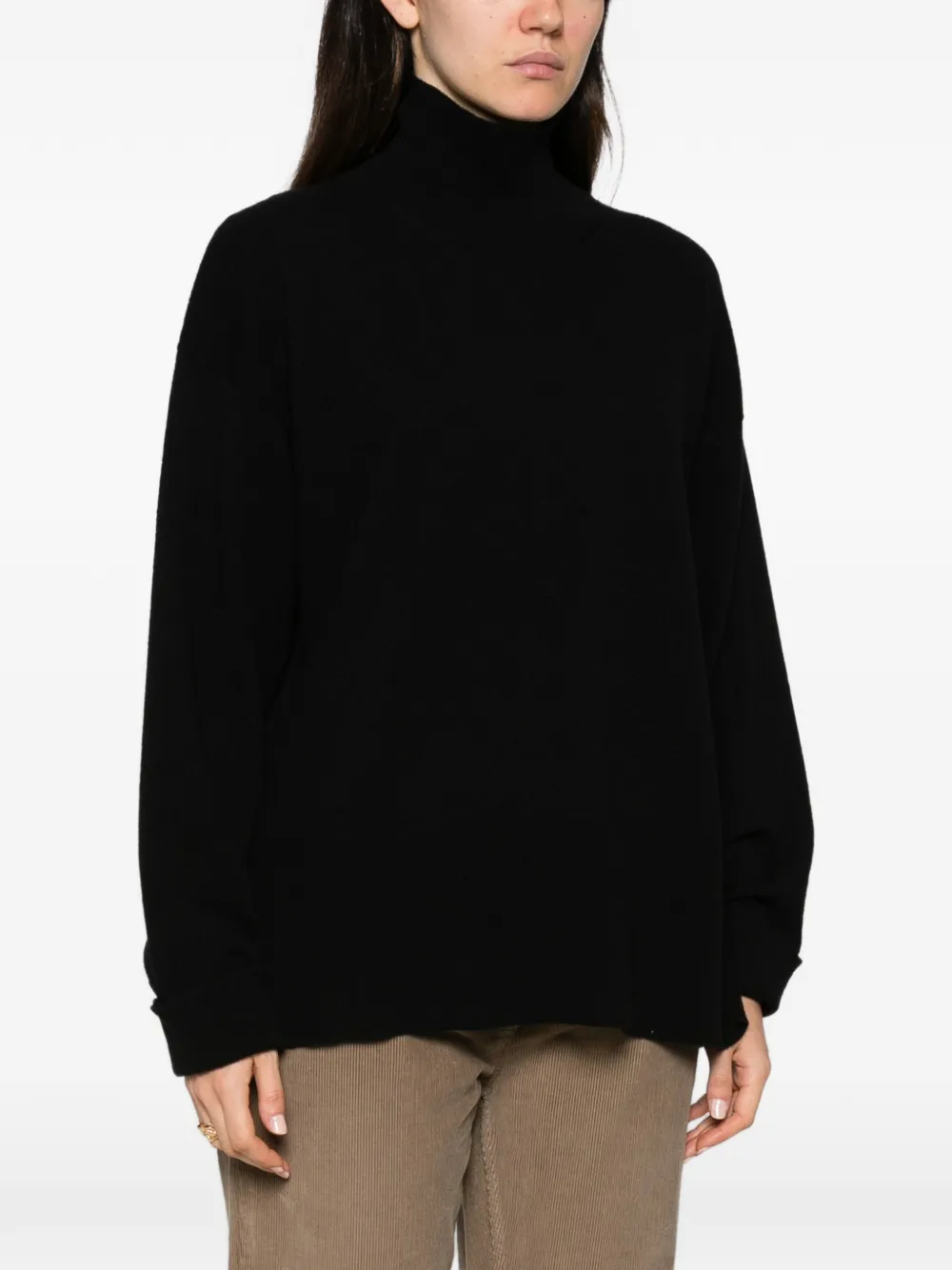 PT Torino Marina high-neck sweater Zwart