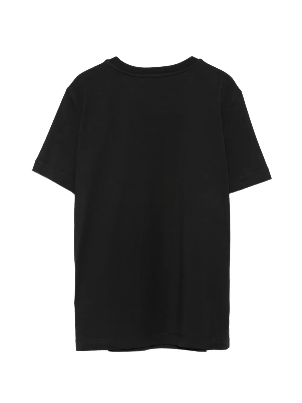 Just Cavalli embellishment-logo T-shirt Zwart