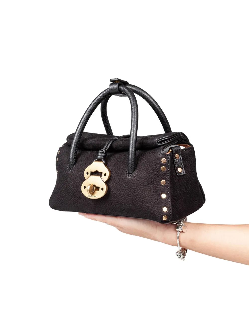 Zanellato Baby Dotta Jones shopper Zwart