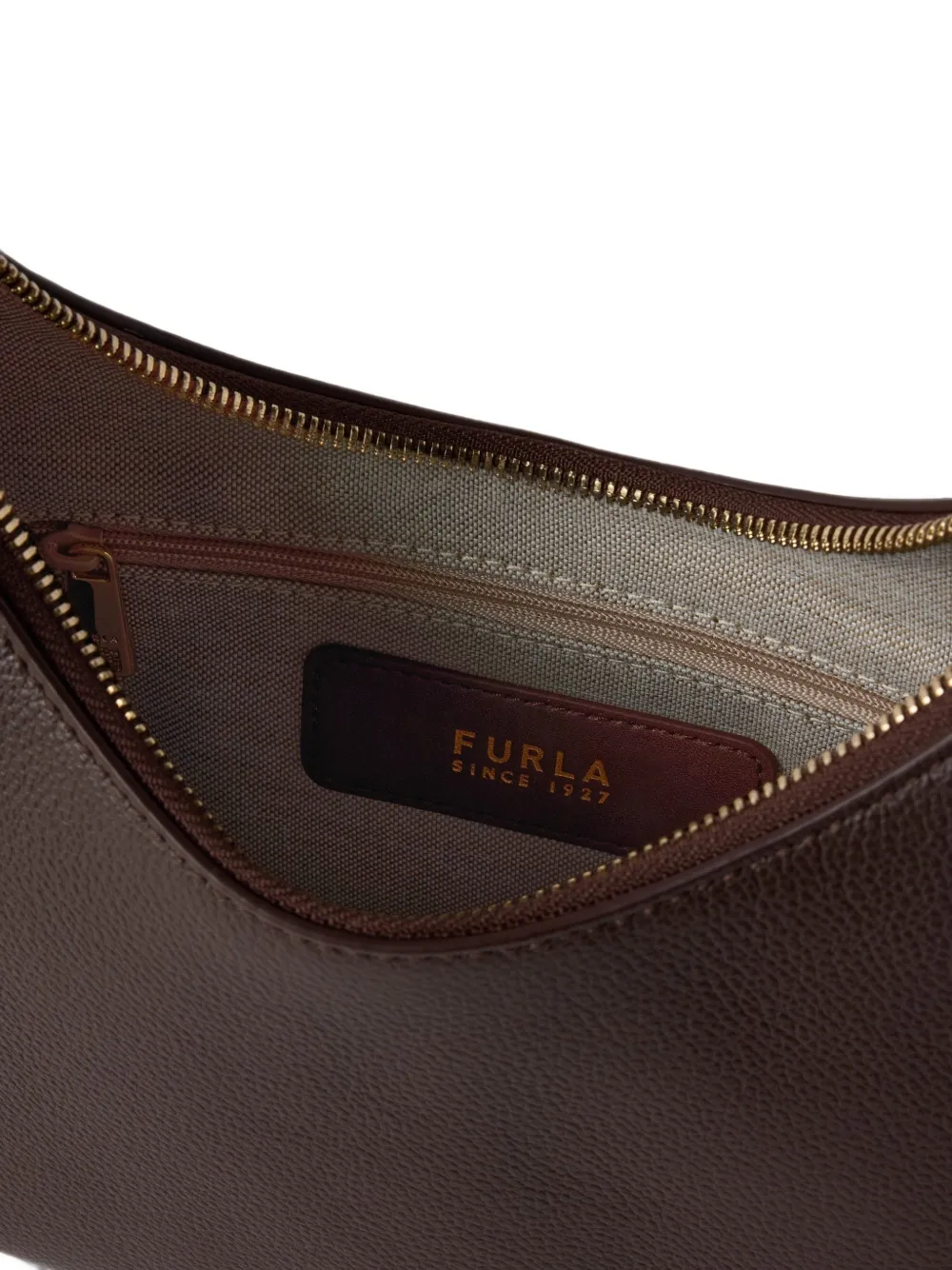 Furla Kleine Goccia schoudertas Bruin