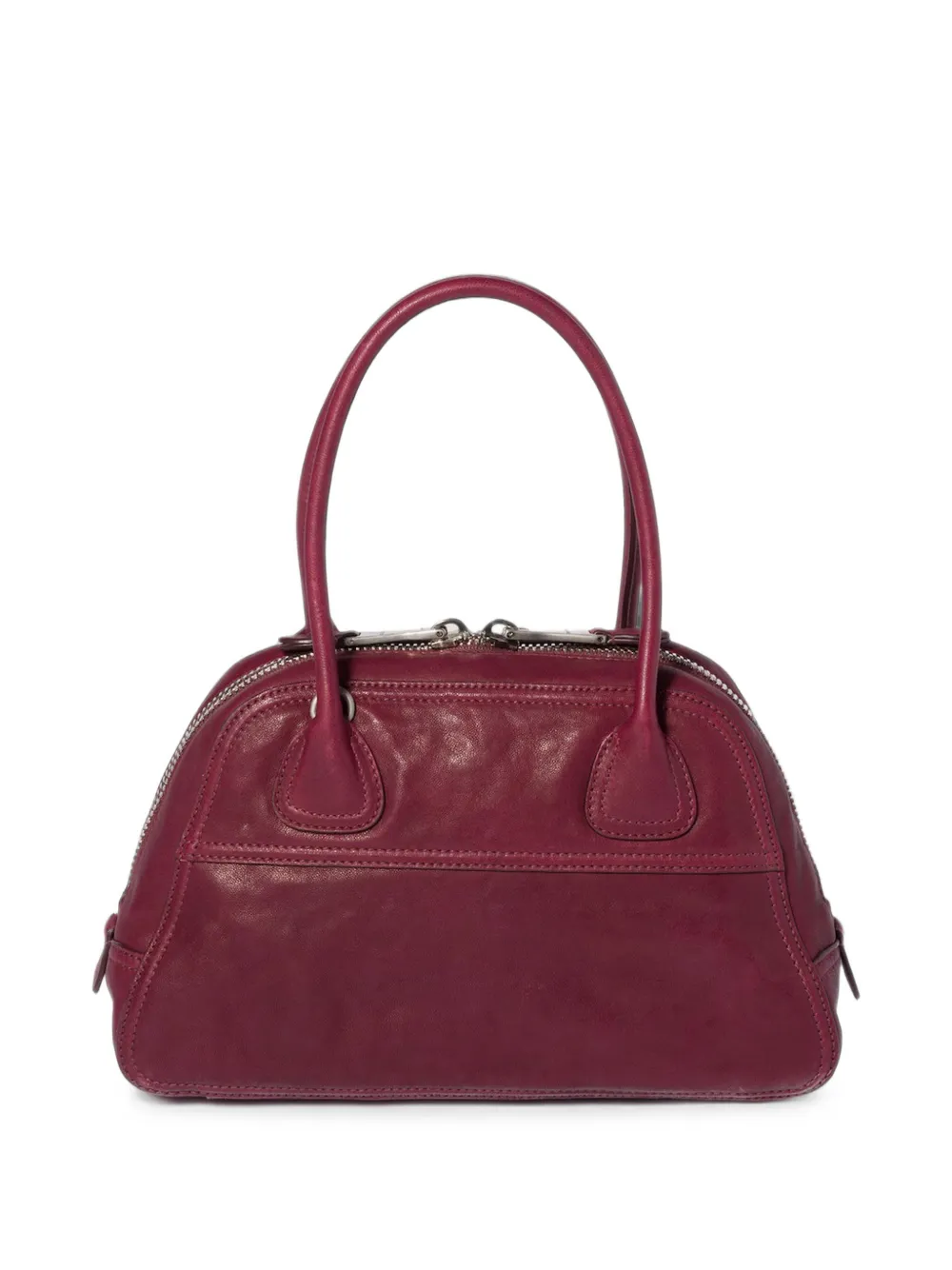 Miu Vivant leren schoudertas Rood