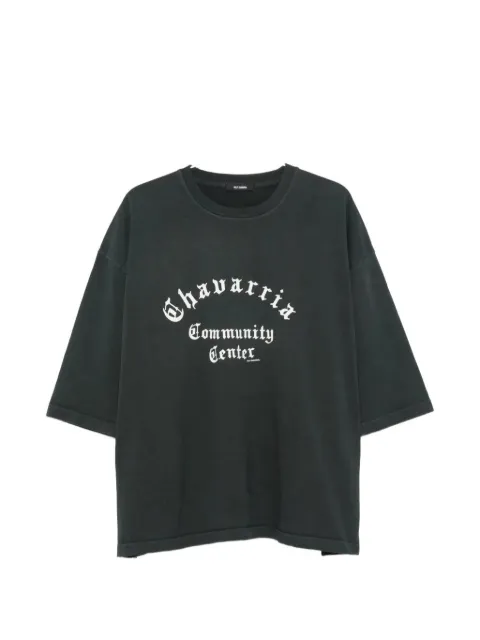 Willy Chavarria graphic-print Buffalo T-shirt