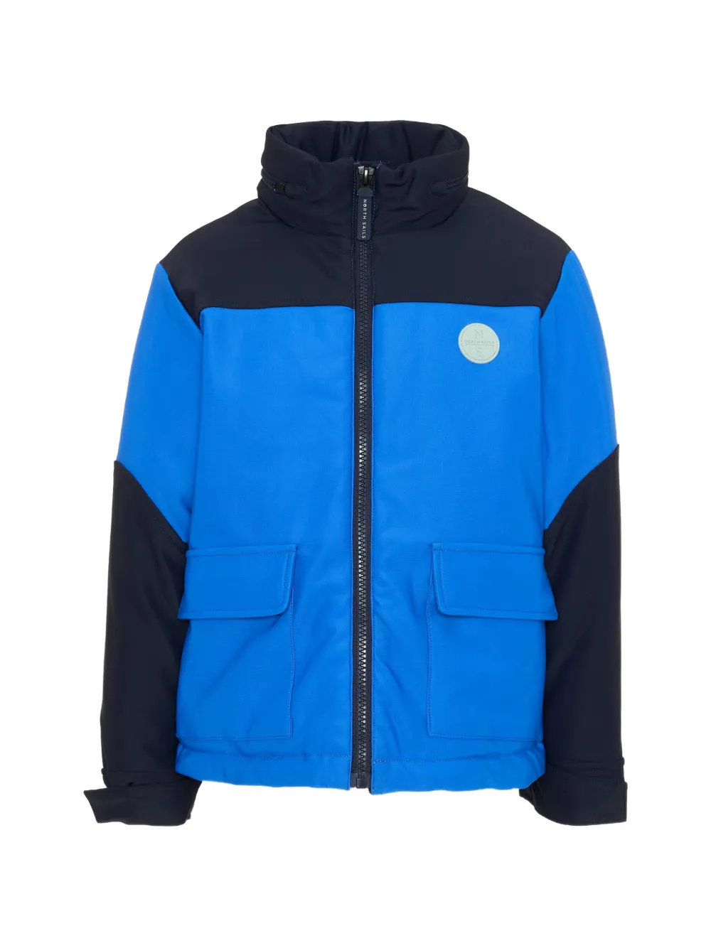 North Sails Kids colour-block jacket - Blau