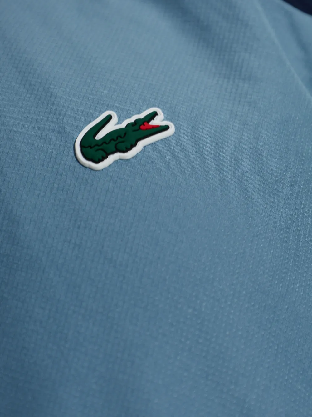 Lacoste Trainingspak met colourblocking en logo-patch Blauw