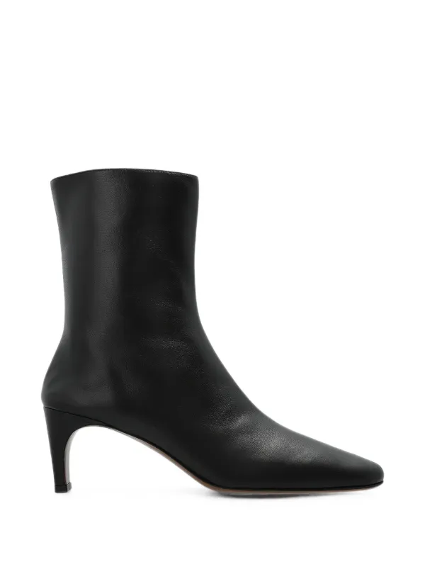 Neous Nervia Leather Ankle Boots in Black