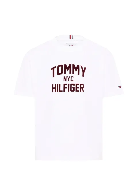 Tommy Hilfiger Junior logo-print cotton T-shirt