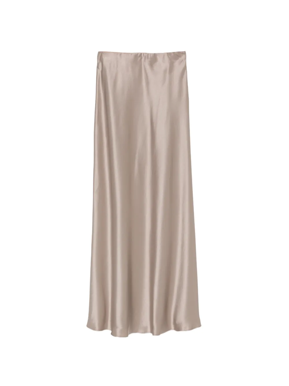 Liviana Conti bias-cut skirt Beige