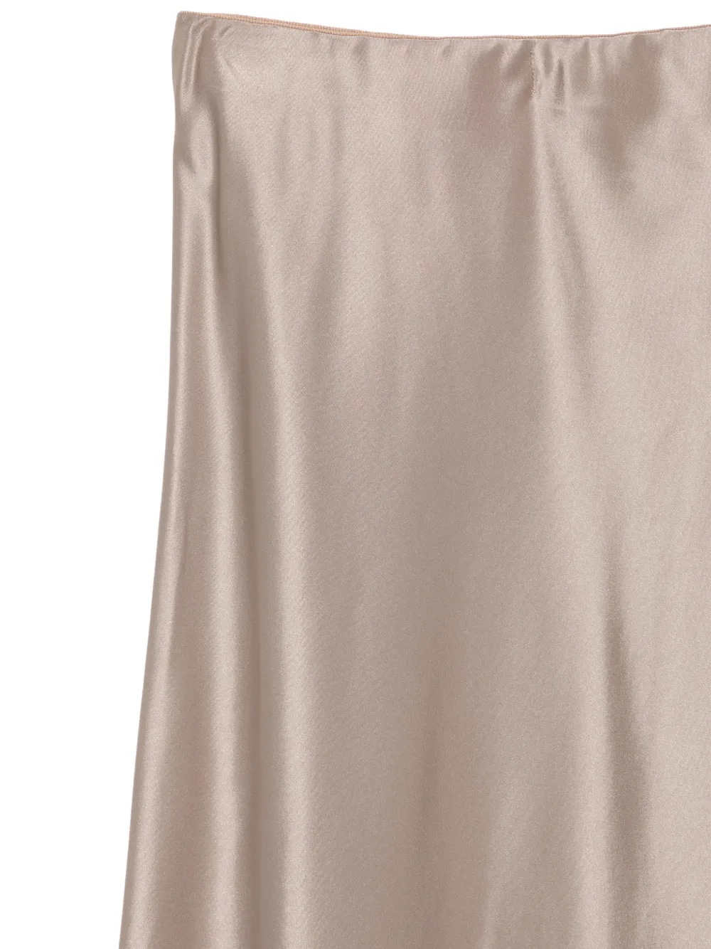 Liviana Conti bias-cut skirt Beige