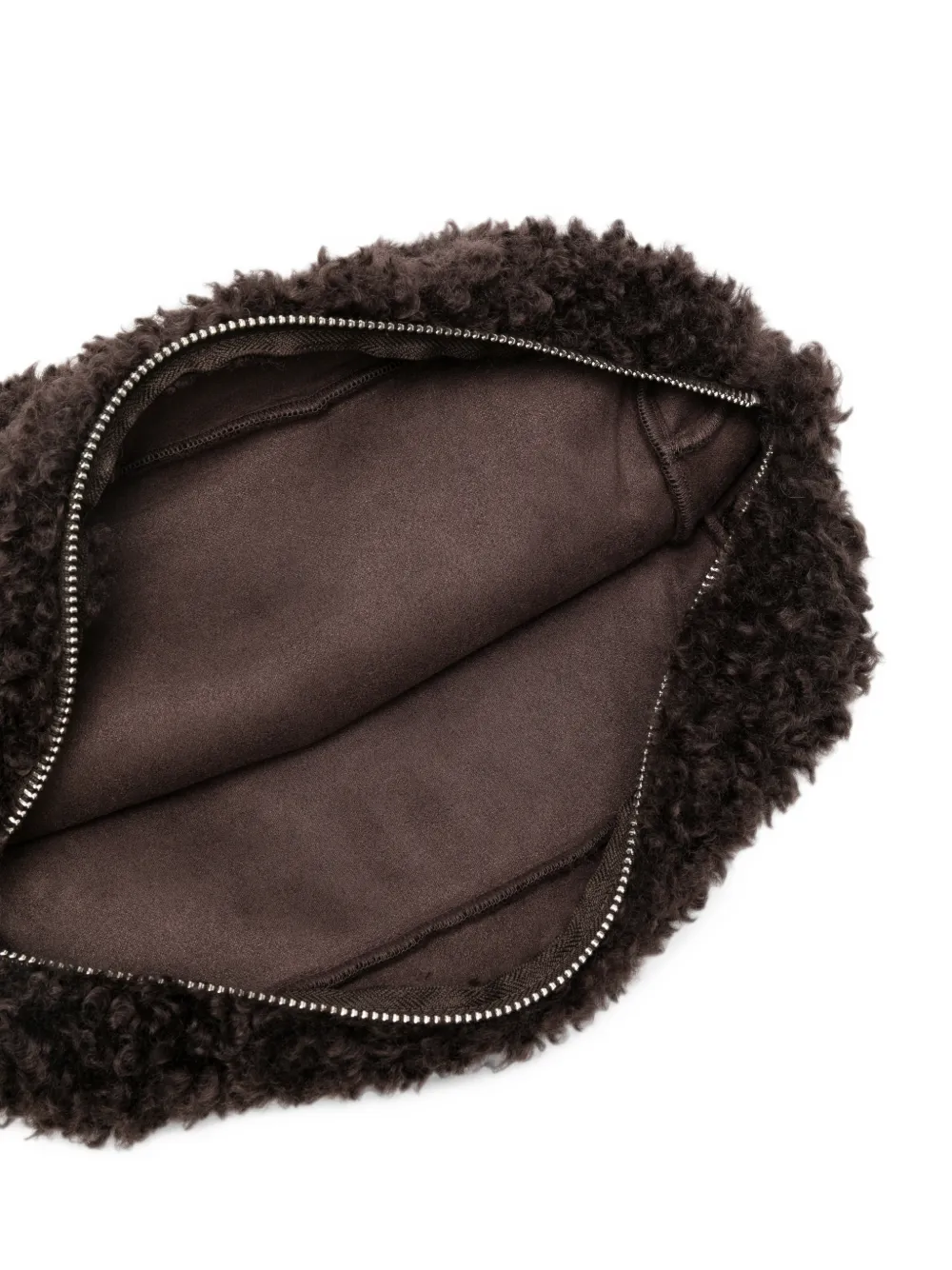 Apparis jumbo Noor clutch bag Bruin