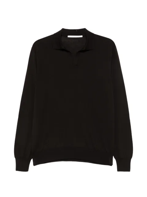 HINDUSTRIE wool polo-collar sweater