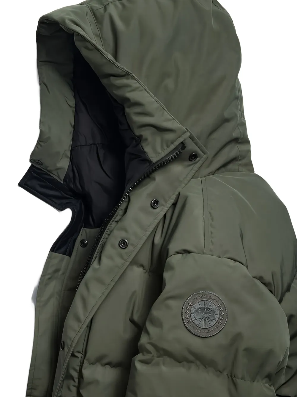 Canada Goose Seymour gewatteerd jack Groen