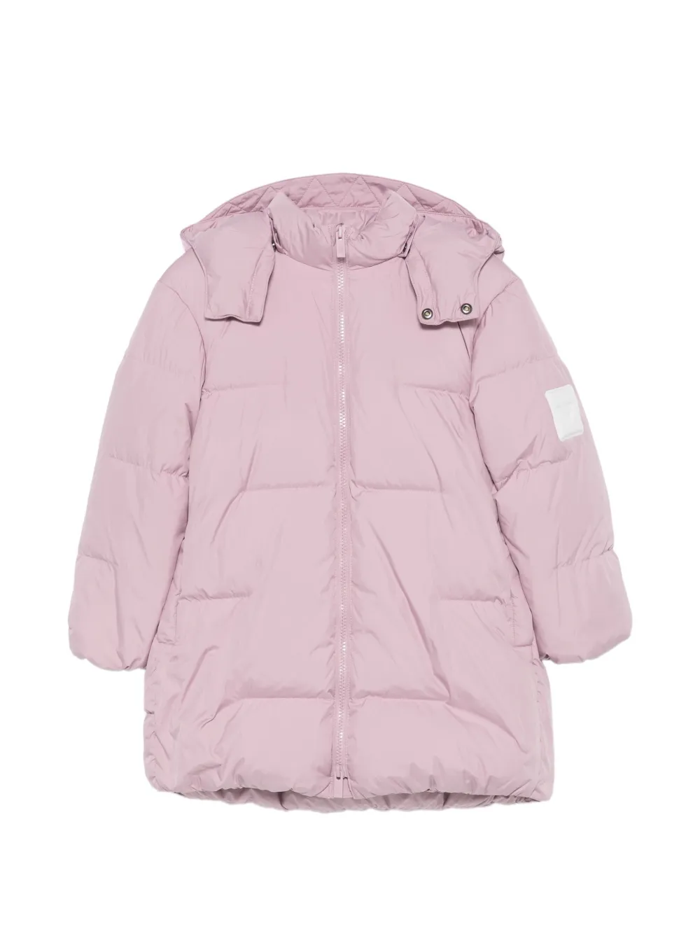 Emporio Armani Kids hooded padded jacket - Rosa