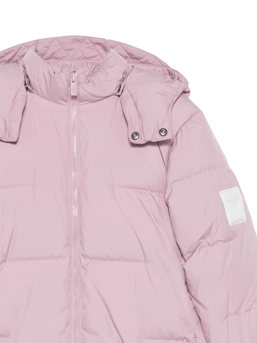 Emporio Armani Kids Gewatteerd jack Roze