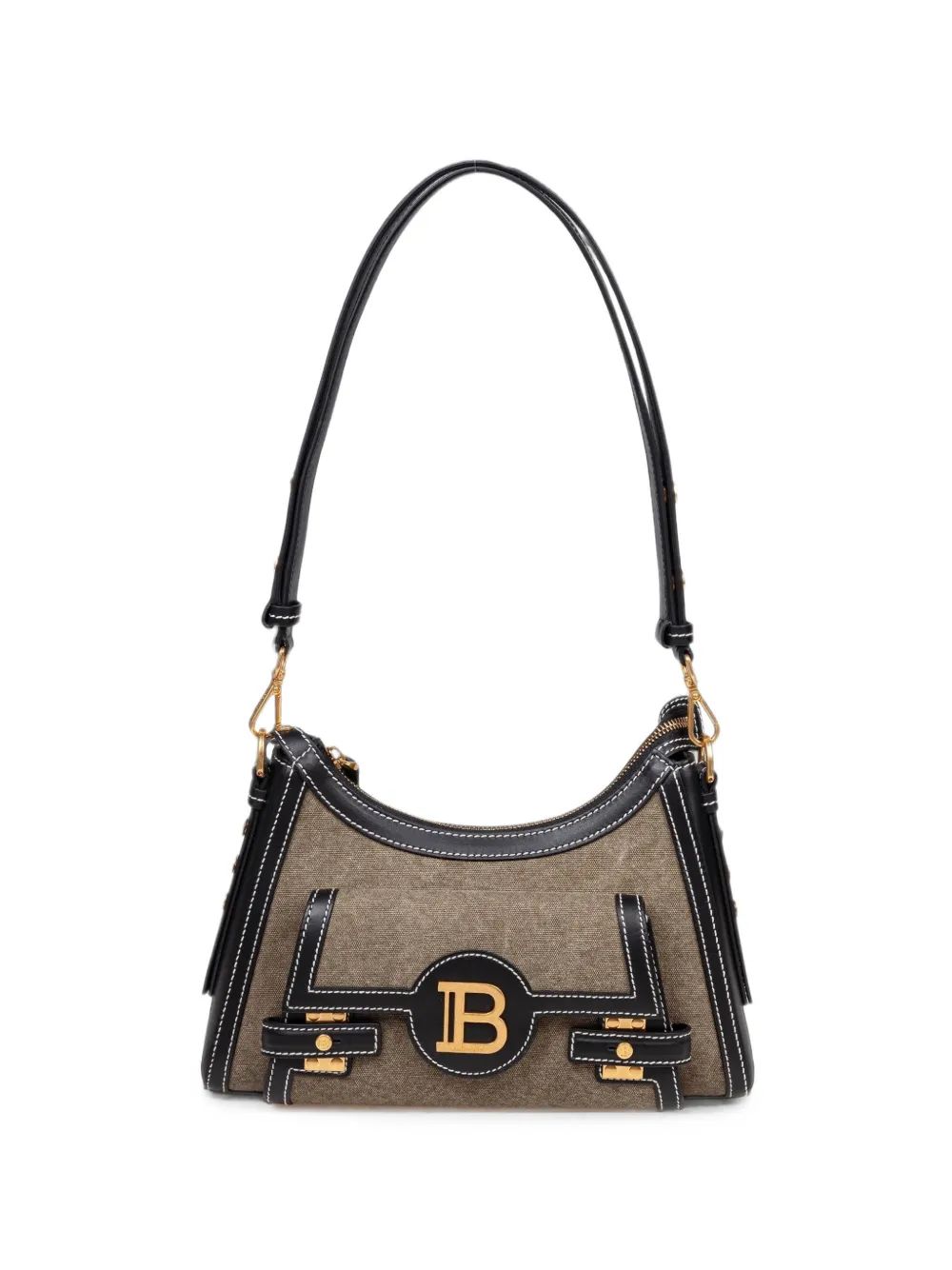Balmain Borsa a spalla B-Buzz - Toni neutri