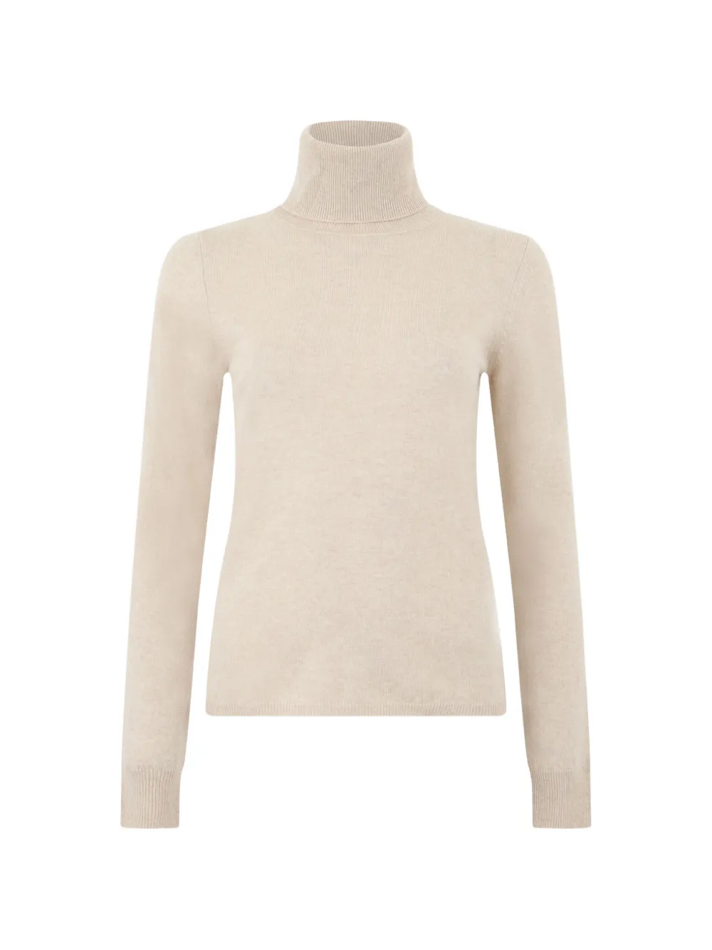 Max Mara turtleneck knit sweater - Toni neutri