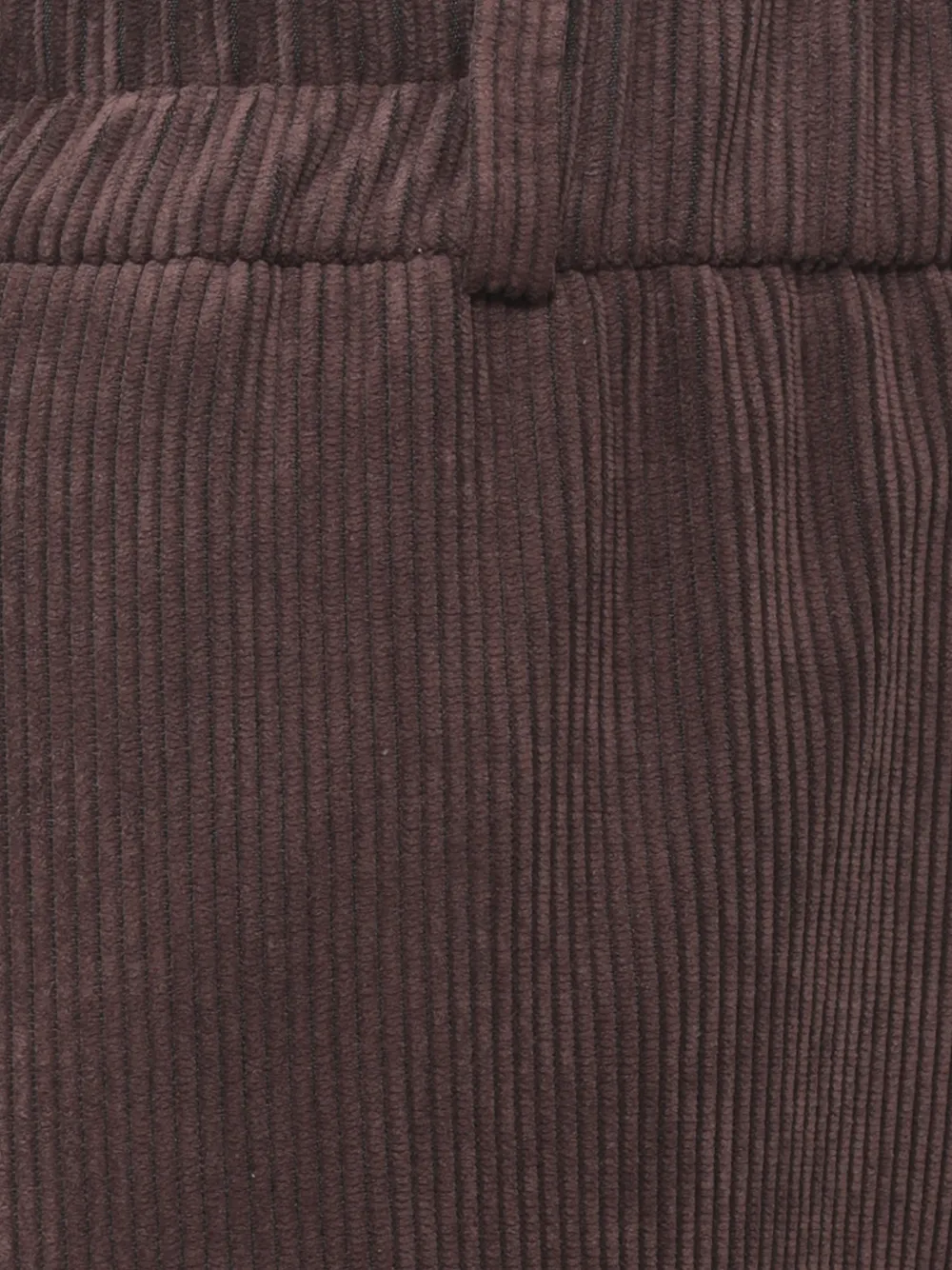 D.Exterior corduroy elasticated-waist trousers Bruin
