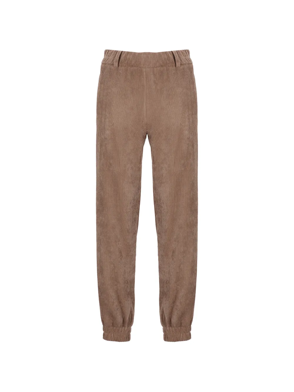 D.Exterior corduroy-effect track pants - Marrone