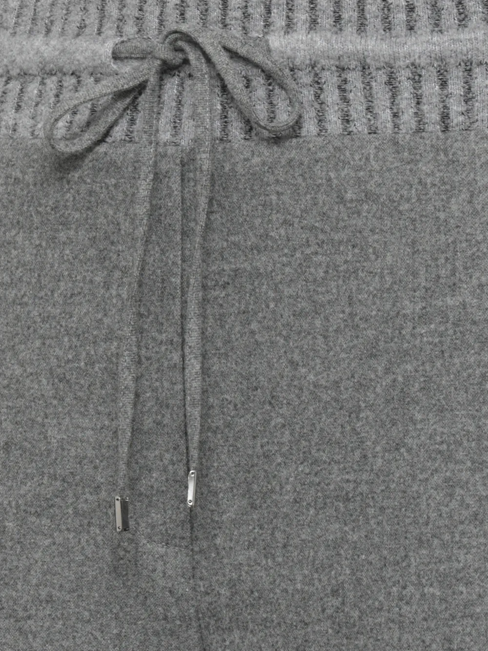D.Exterior Broek met trekkoordtaille Grijs