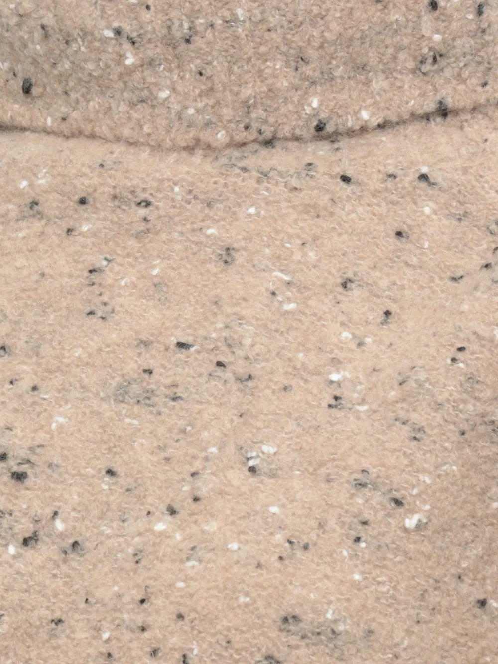 D.Exterior Gemêleerde coltrui Beige