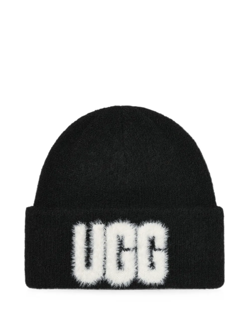 UGG Muts met ingebreid logo Zwart