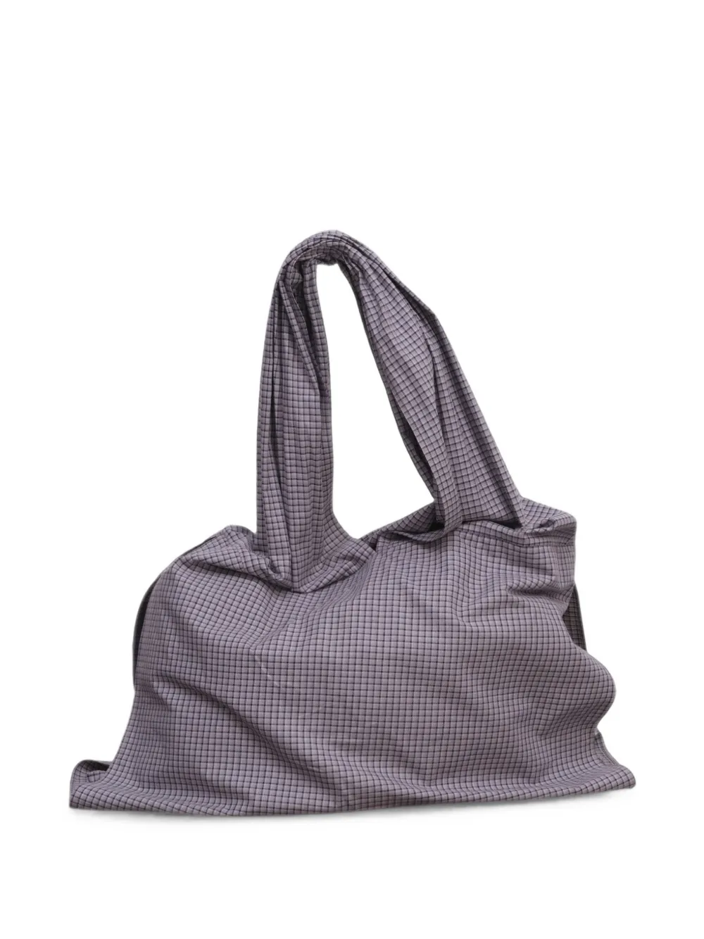 Baserange Hale flanellen shopper Grijs