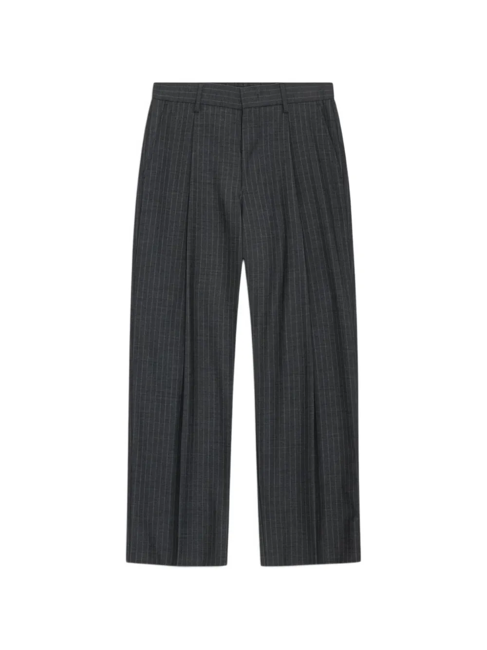 NN07 Kay pinstriped trousers - Gris