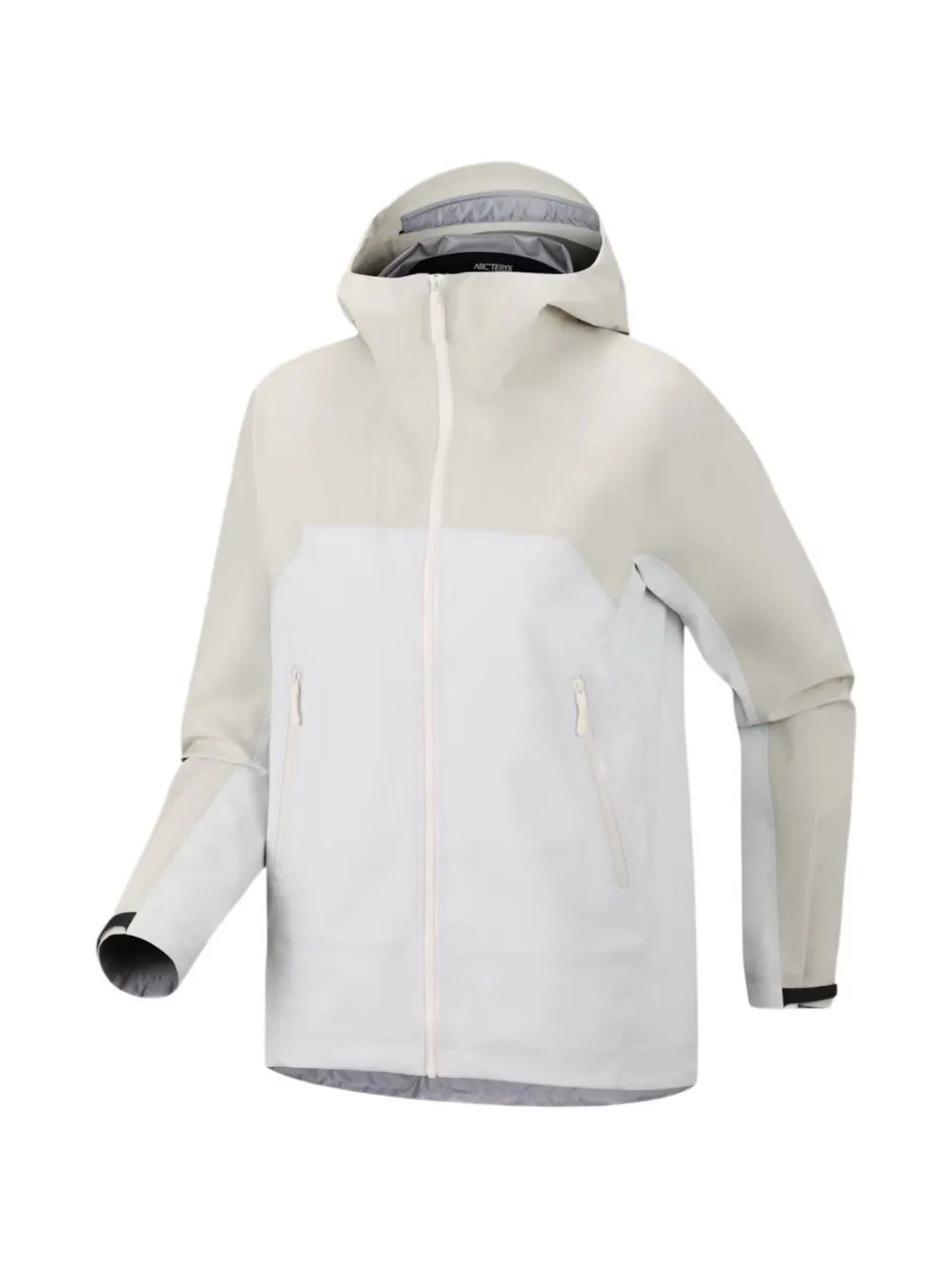 Arc'teryx Beta panelled hooded jacket - White