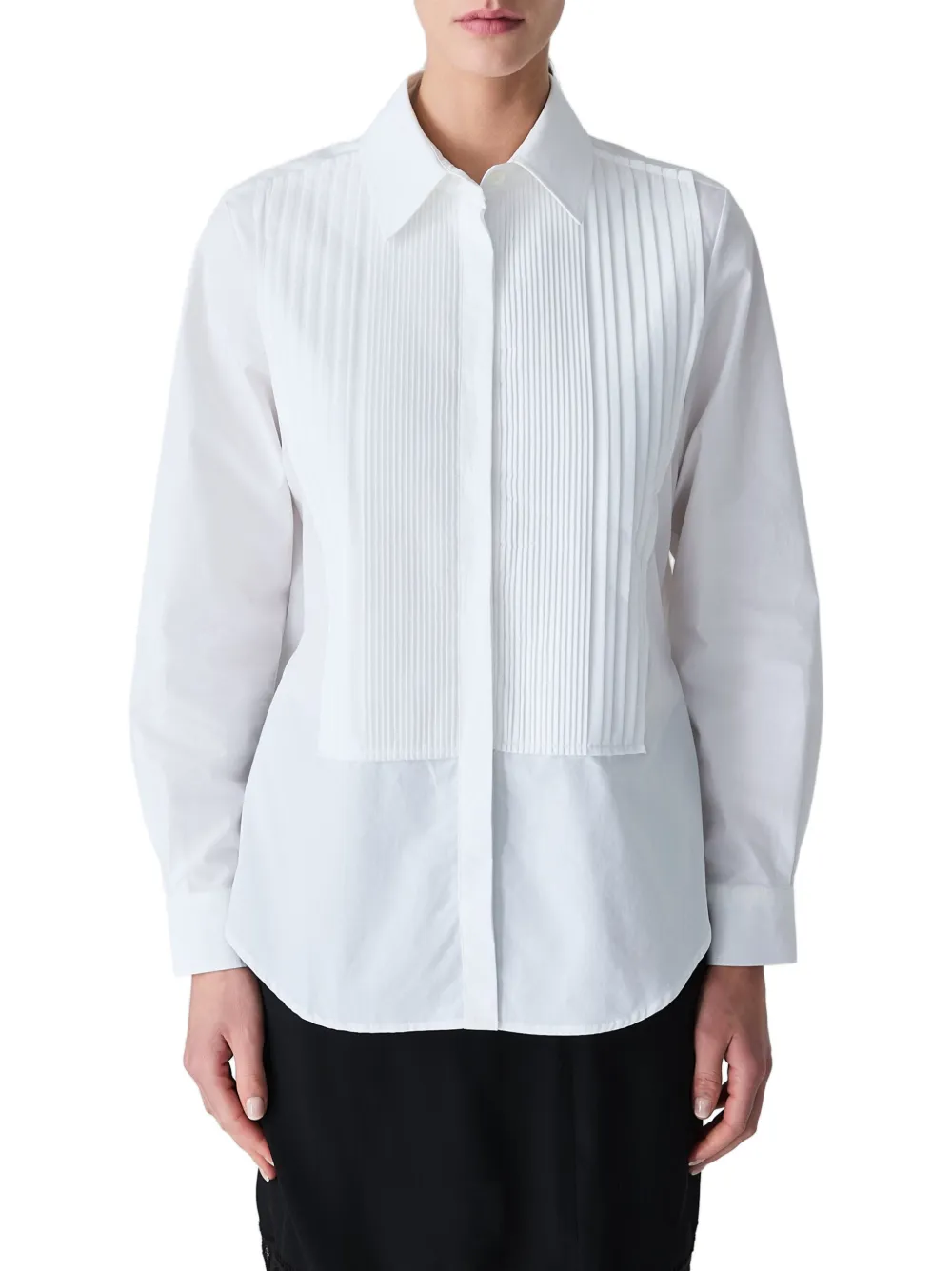 Vera Wang Tuxe shirt - Weiß