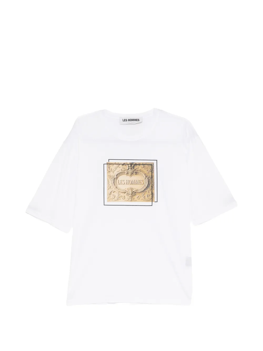 LES HOMMES graphic-print T-shirt
