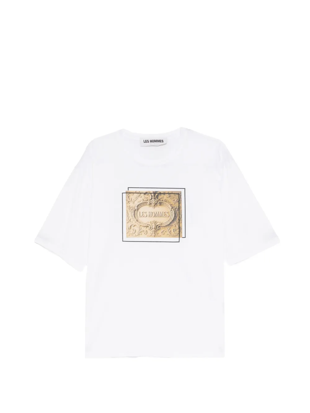 LES HOMMES graphic-print T-shirt - Blanc LES HOMMES graphic-print T-shirt - Blanc
