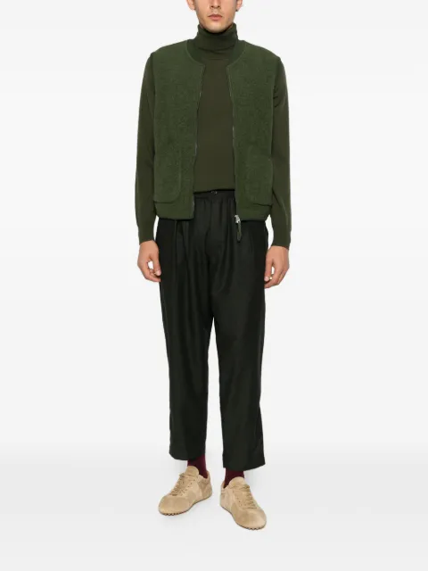 Universal Works belt-loop pleated trousers